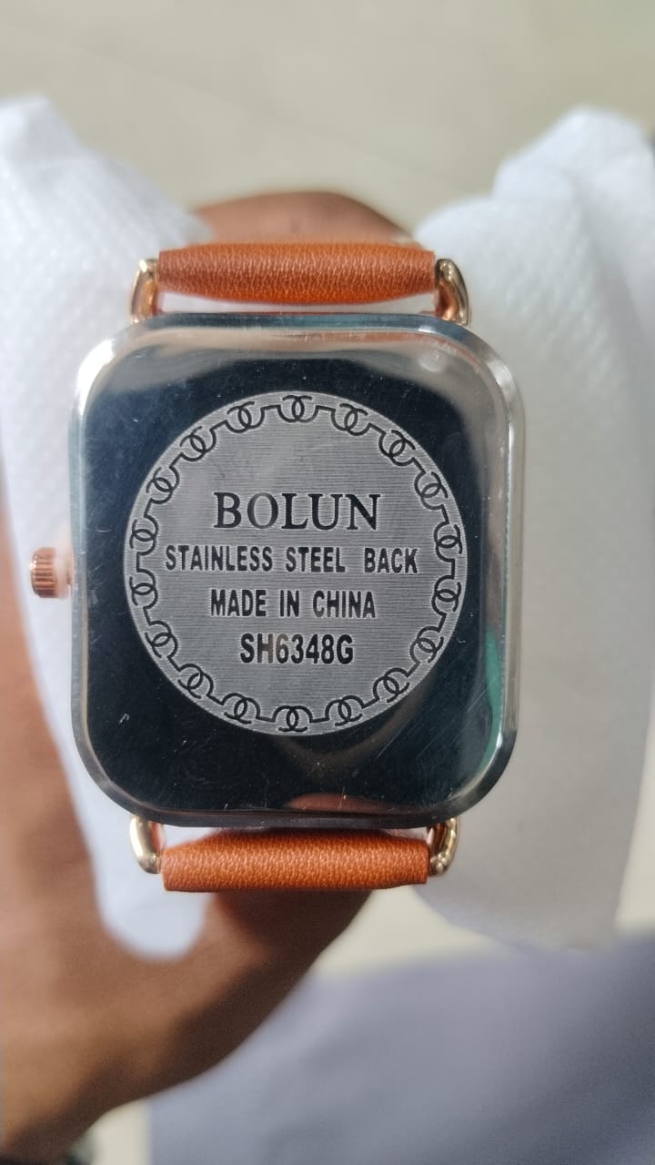 BOLUN Brown Leather Watch - AM01002TS