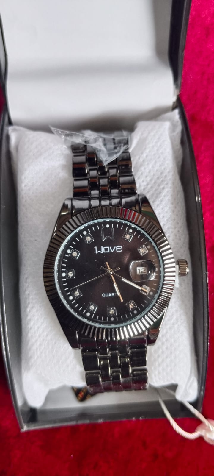 Wave Quartz Wristwatch - AM01016TS