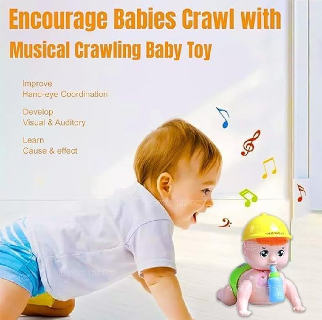 Musical Crawling Baby Toy - SS00726RK