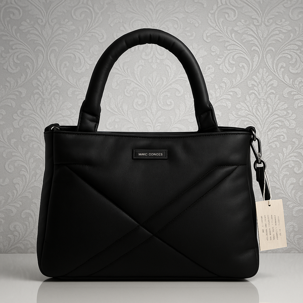 Quilted Handbag - AM01406MB 