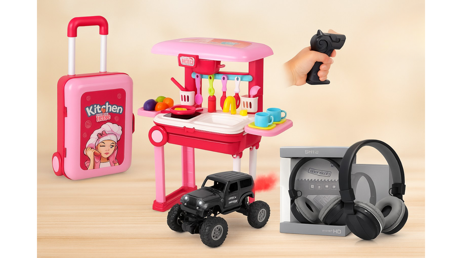 Remote Control Jeep Car Toy -SS01502 ( 1 BHK FLAT GIVEAWAY PRODUCT )