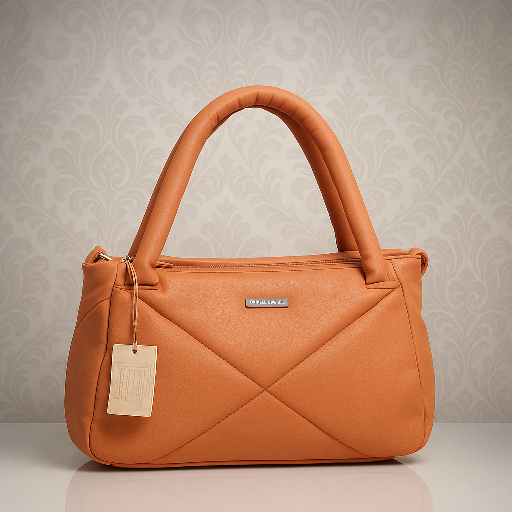 Quilted Handbag - AM01406MB 