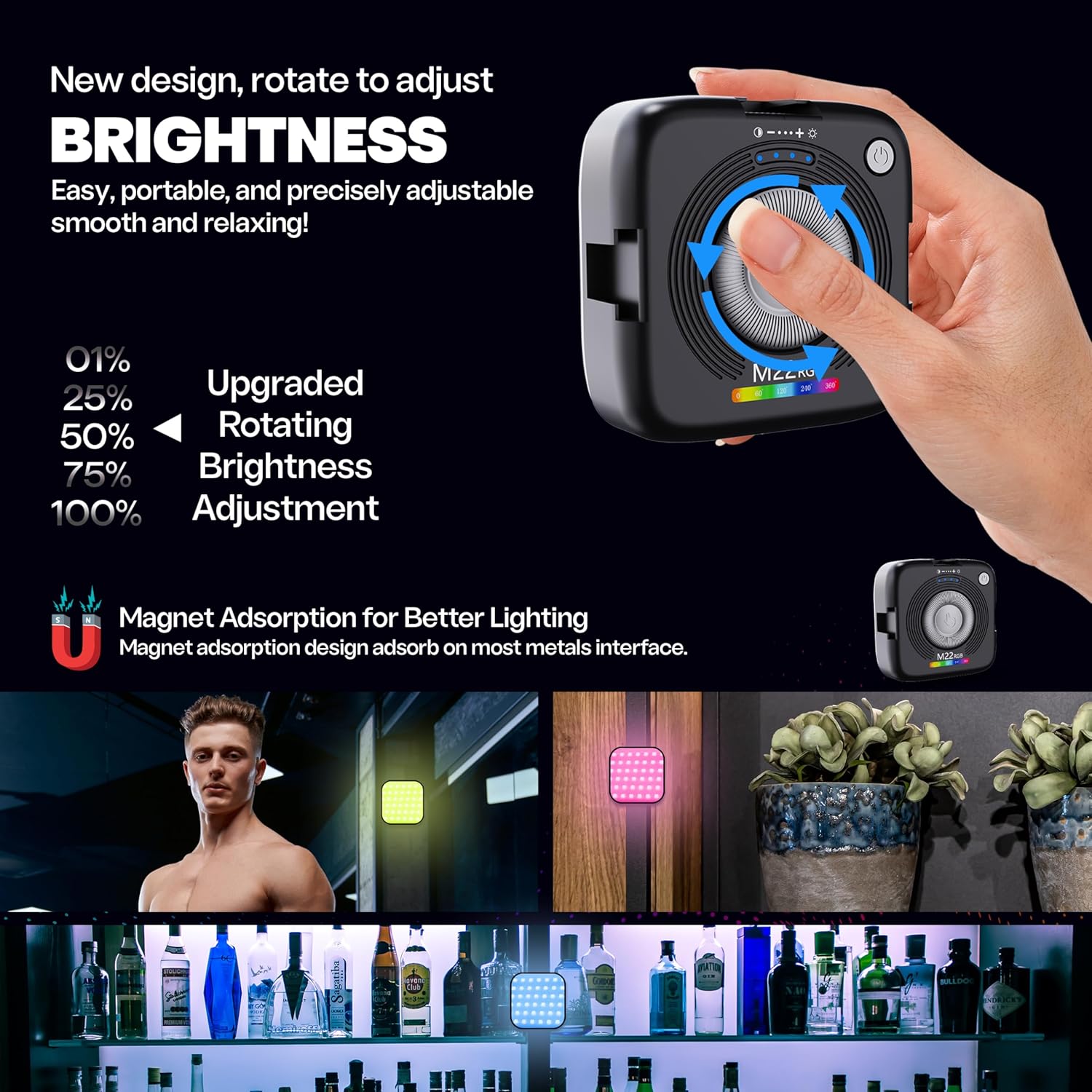 RGB LED Video Light Panel SS000111TG 