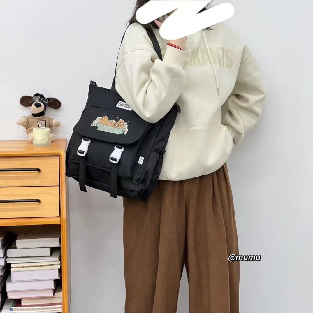 Cartoon Cat Messenger Bag AM01404MB 