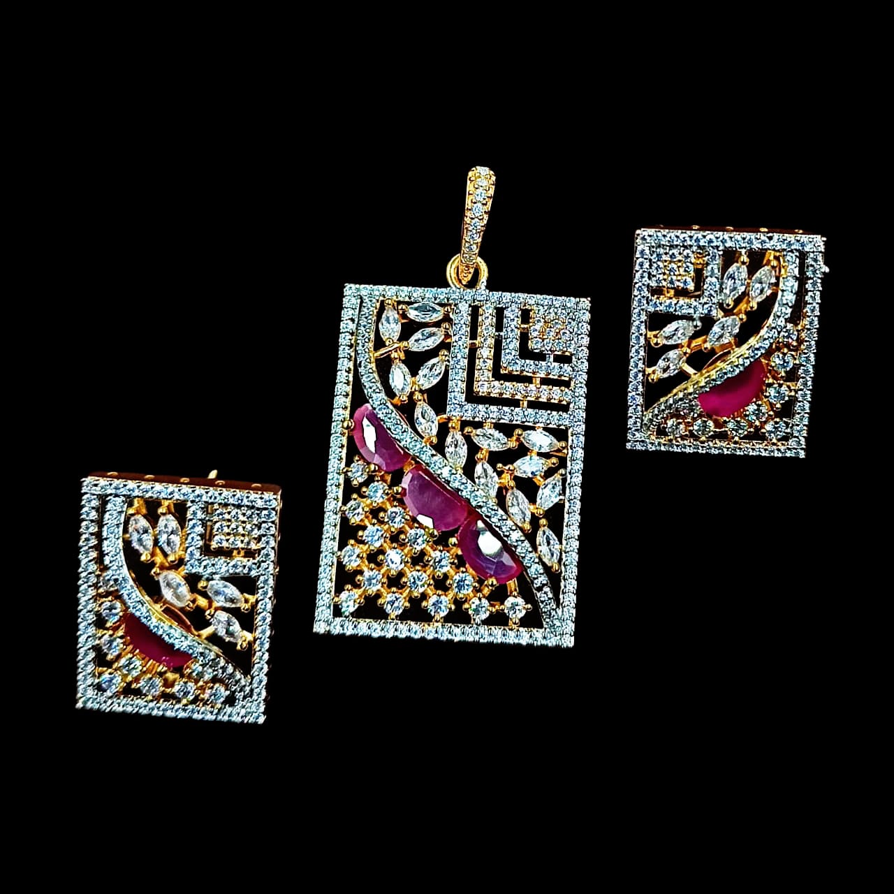 4133 AD PENDANT SET (SA00870PB)