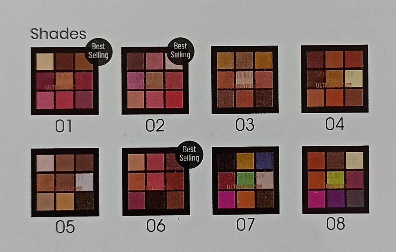 Swiss Beauty  Ultimate Eye Shadow Palette-MK01320AC  