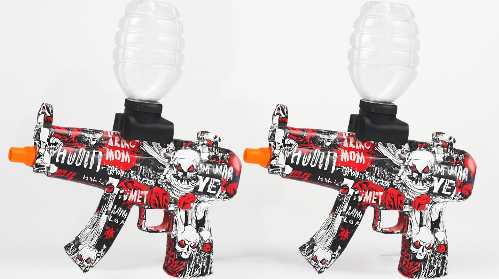 AL-MASS COLLECTION Super Sharpshooter Gel Blaster Gun – Pack of 2 SS01501NT 1 BHK