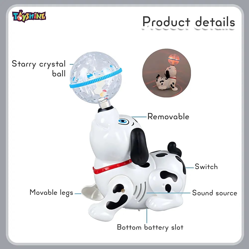 Starry Crystal Ball Dog - SS00713RK