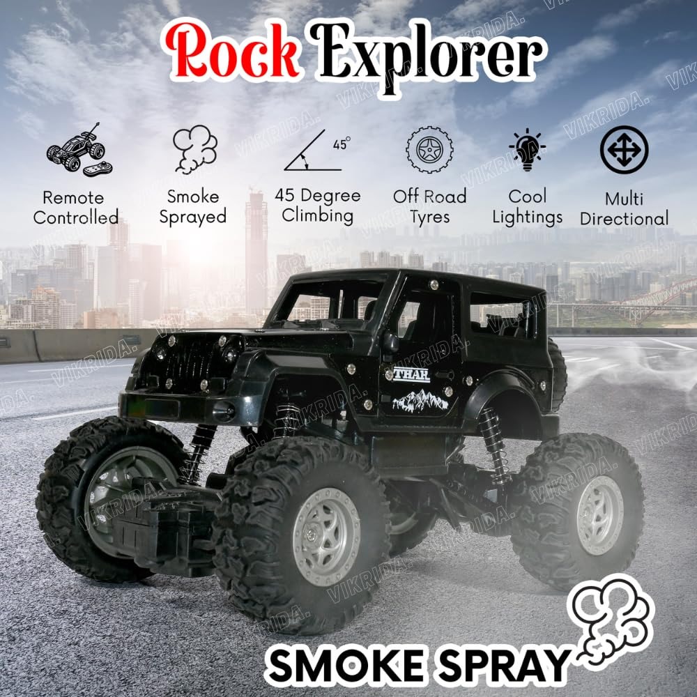 Rock Explorer Remote Controlled Car combo set of 2  SS01593NT