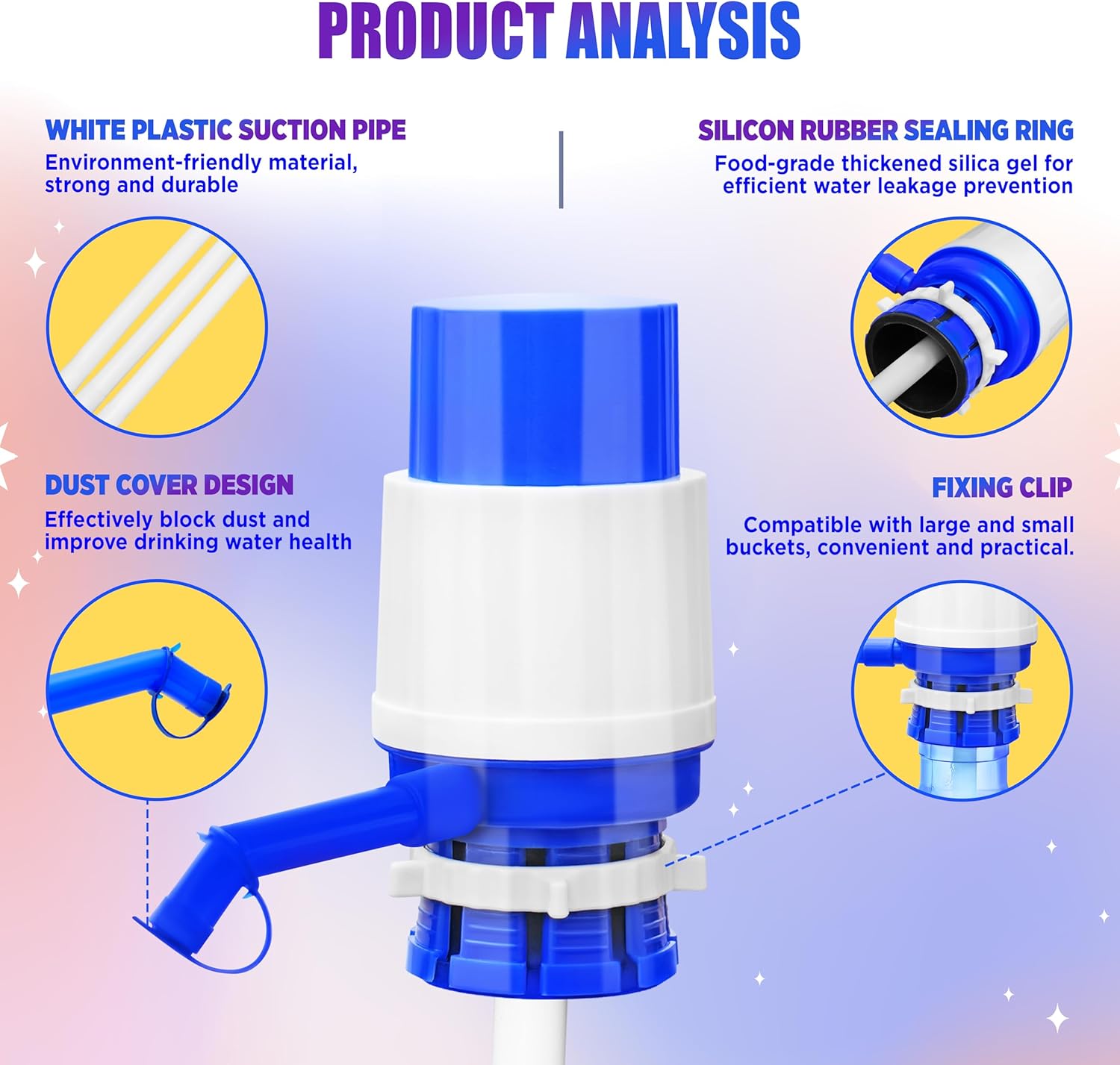 Manual Water Dispenser Pump - SS00746RK