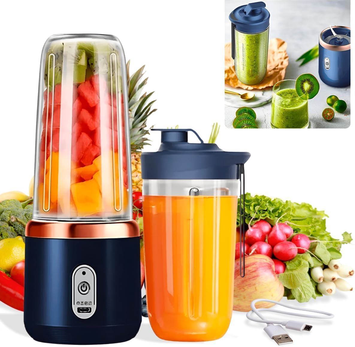 Portable Blender Set (SS00636RK)