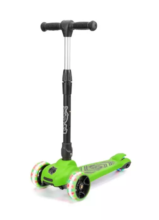 Kids' Green LED Scooter - SS00660RK