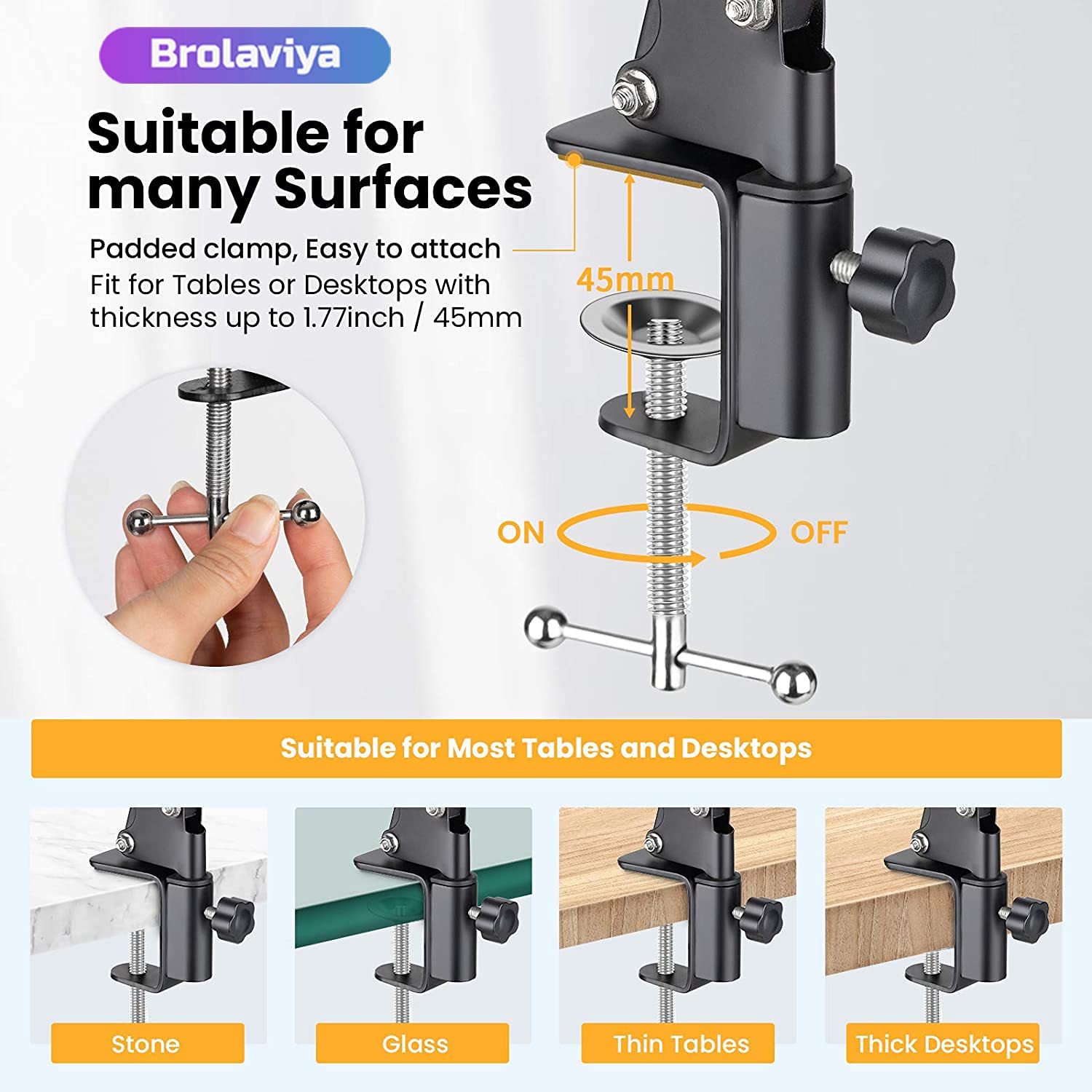 Adjustable Phone Holder Arm - SS00657RK