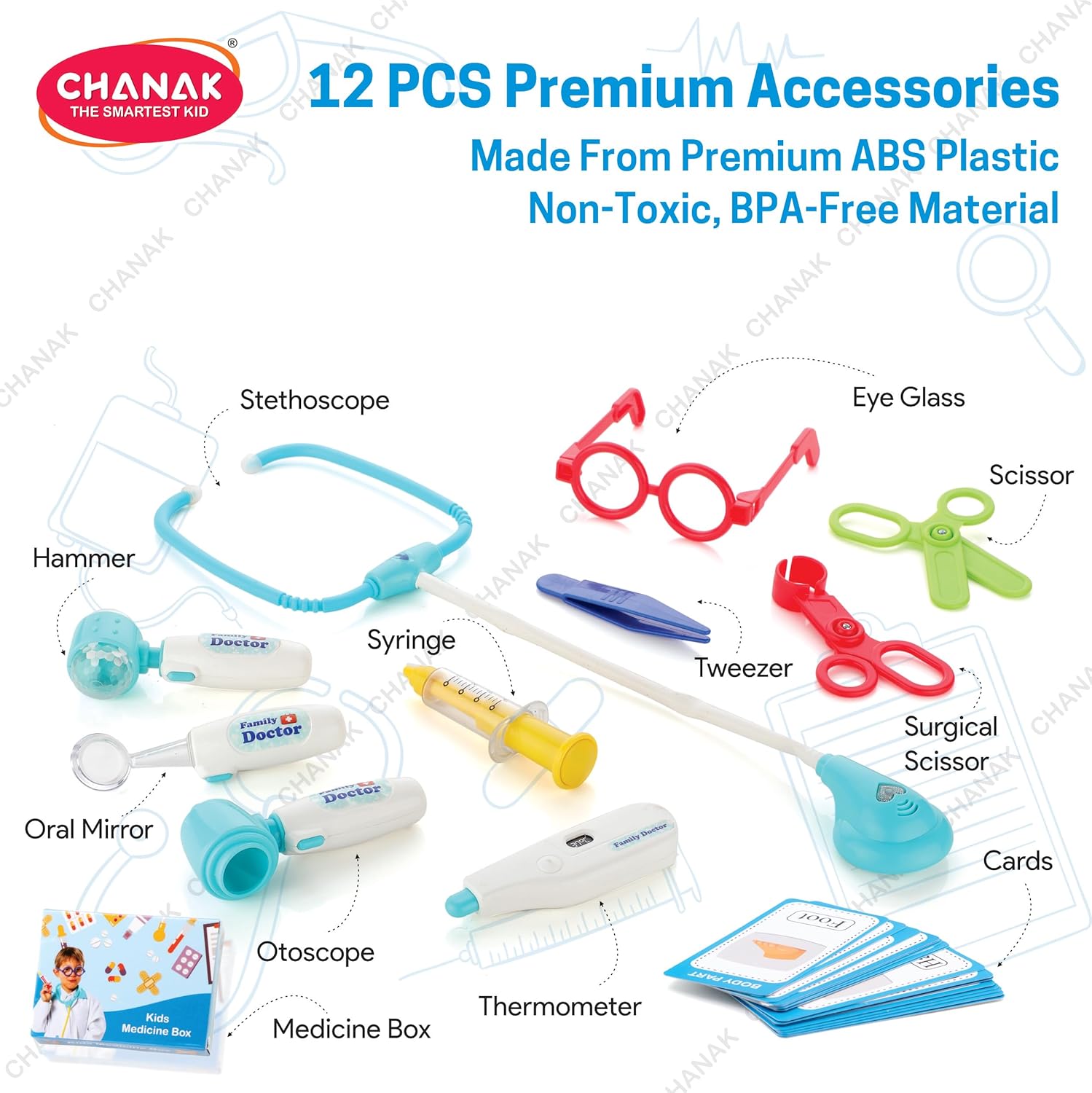 Kids Little Doctor Set Trolley - AM00964NT ( 1BHK FLAT GIVEAWAY PRODUCT ) 