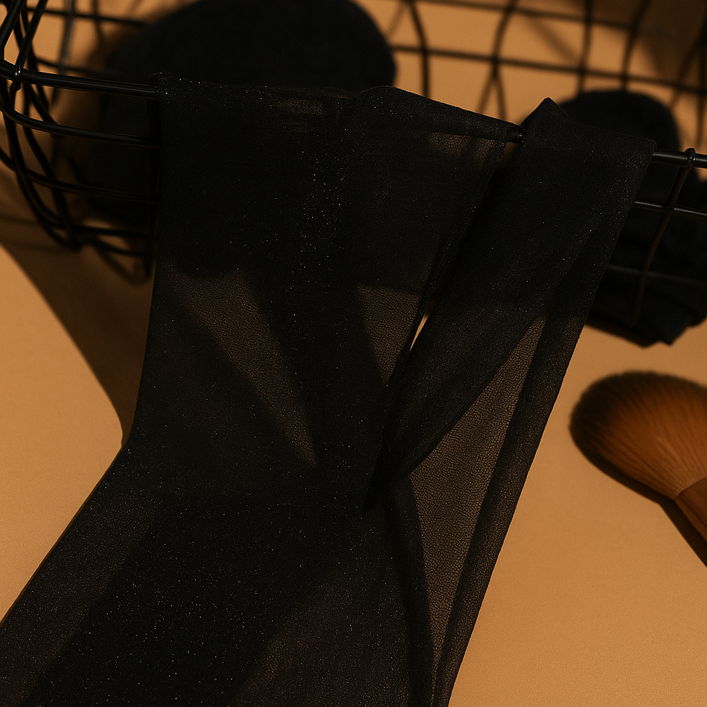 Sparkle Sheer Tights – Elegant Shimmer Finish