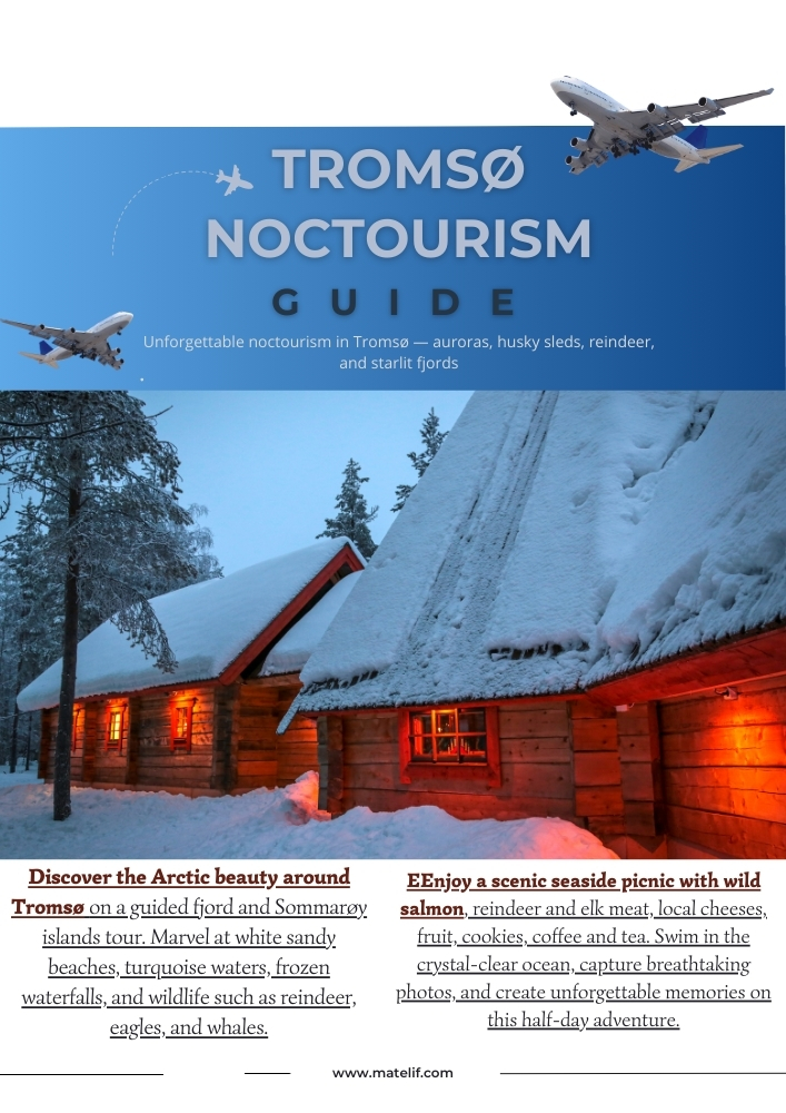 Guided Fjord & Sommarøy Island Tour Tromsø – Arctic Aurora Adventure
