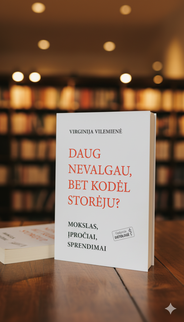 Daug nevalgau, bet kodėl storėju?