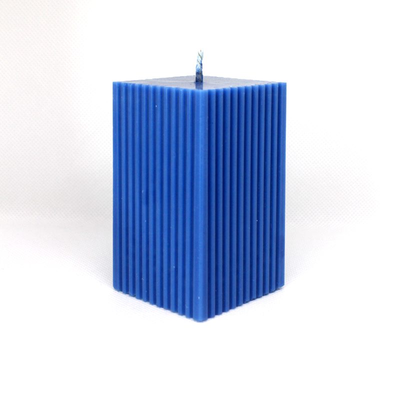 Bougie parfumée pilier rectangulaire