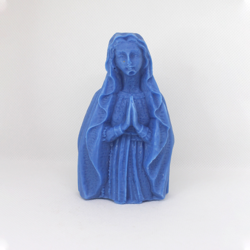 Bougie vierge marie