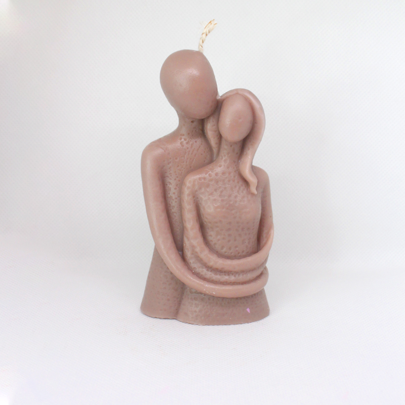 Bougie parfumée couple amoureux