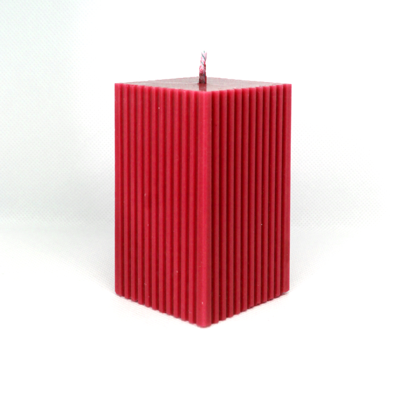 Bougie parfumée pilier rectangulaire