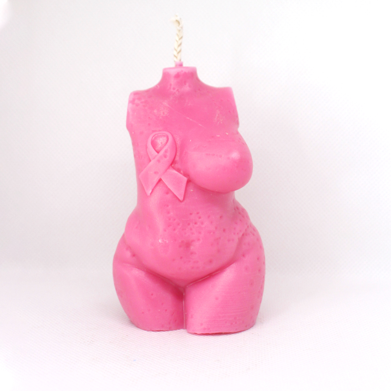 Bougie parfumée octobre rose