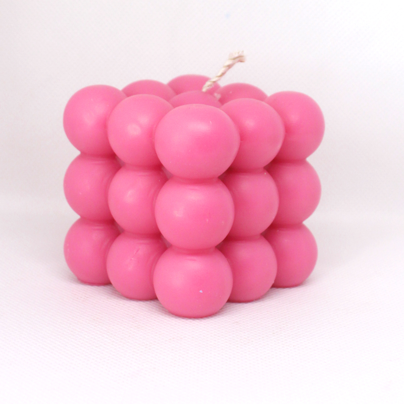 Bougie parfumée bubble cube