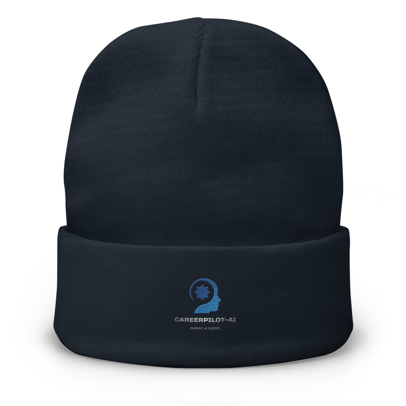 Career Pilot Embroided Beenie