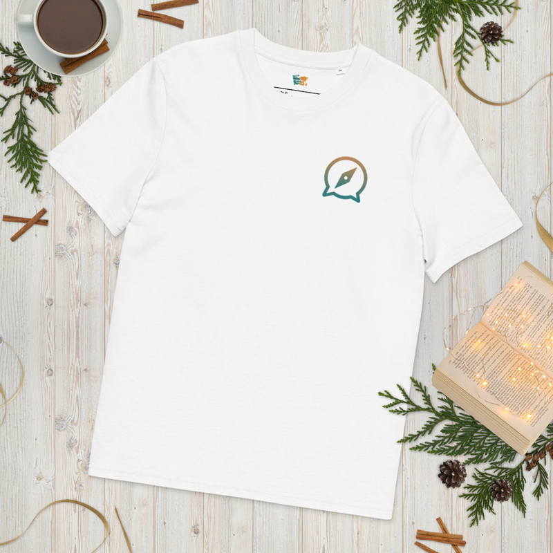Unisex organic cotton t-shirt - Front Logo Only - different colors