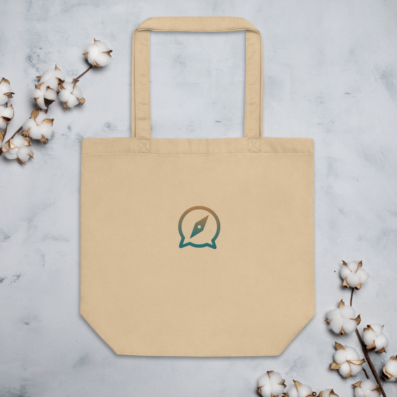 Embroidered Eco Tote Bag
