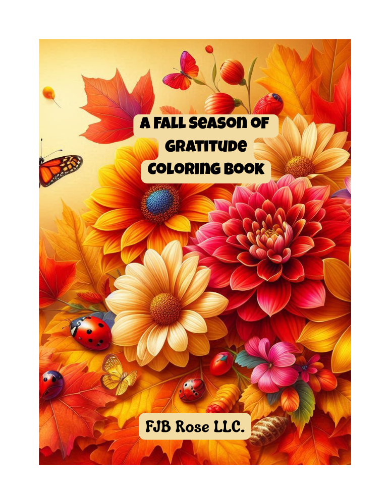 A Fall Season of Gratitude Coloring Book