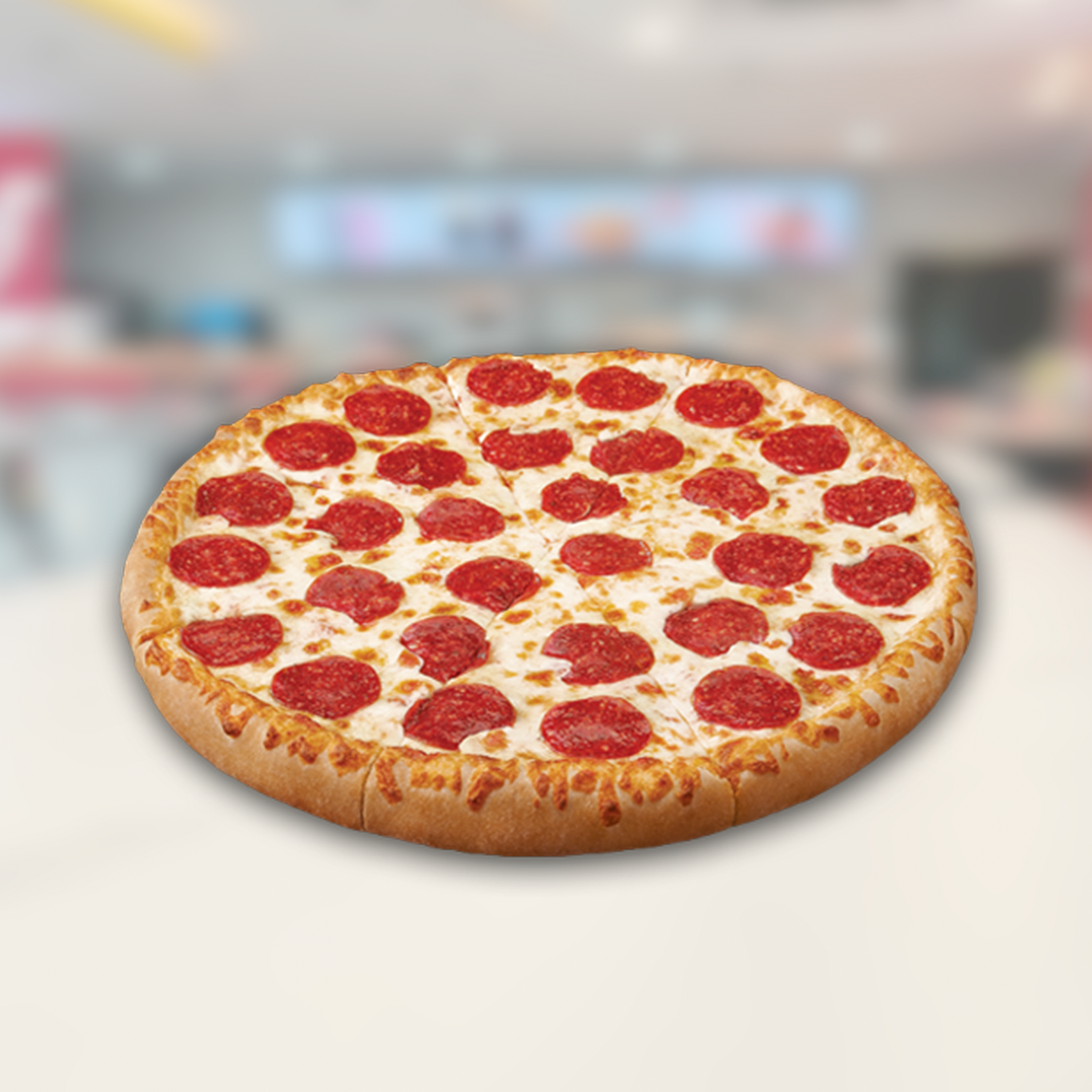 Beef Pepperoni Pizza