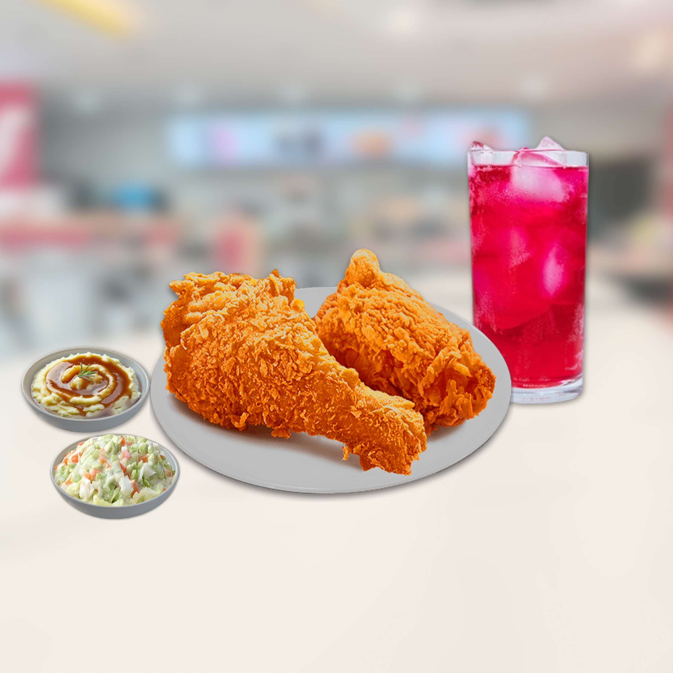 2pcs Fried Chicken Combo