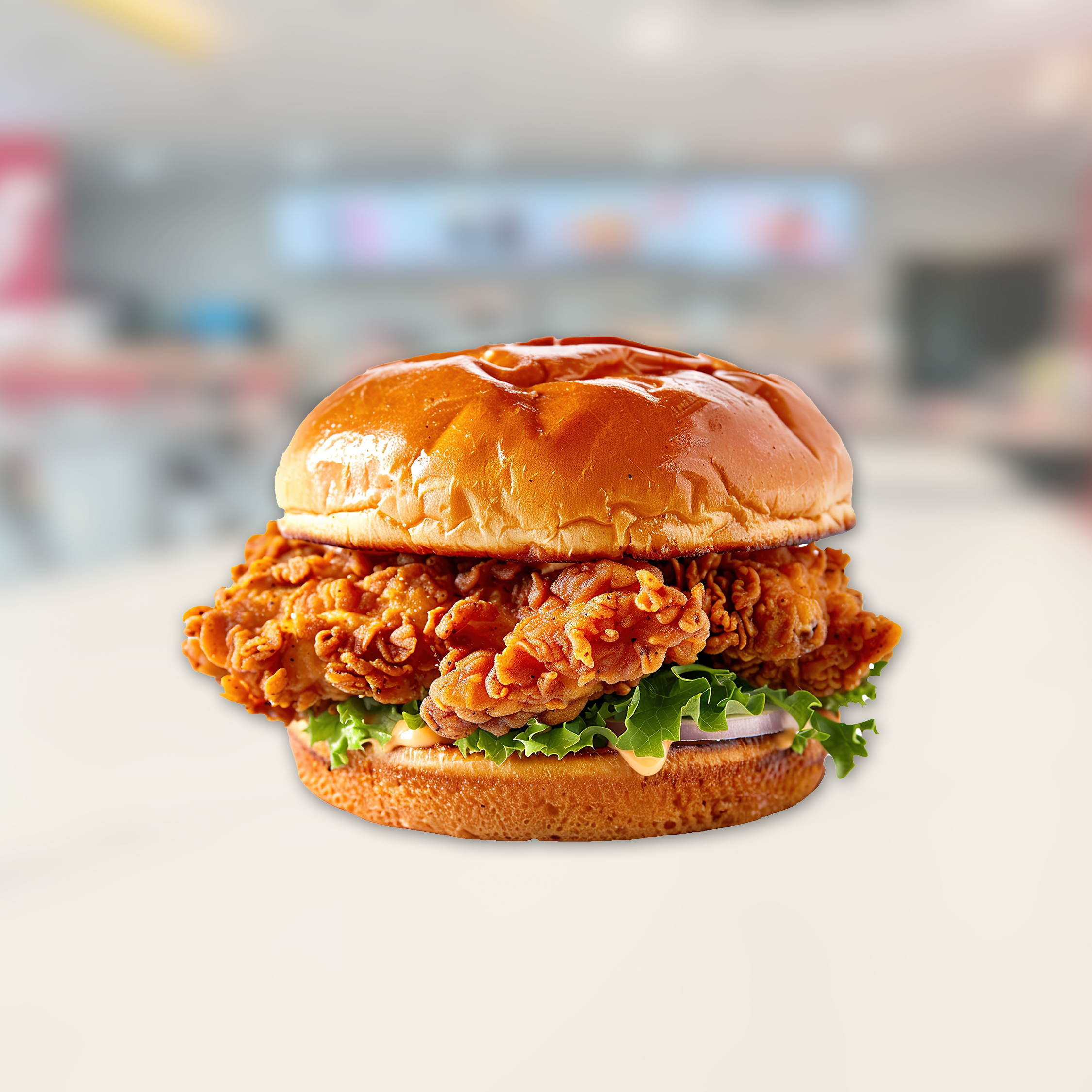 Chicken Deluxe Burger