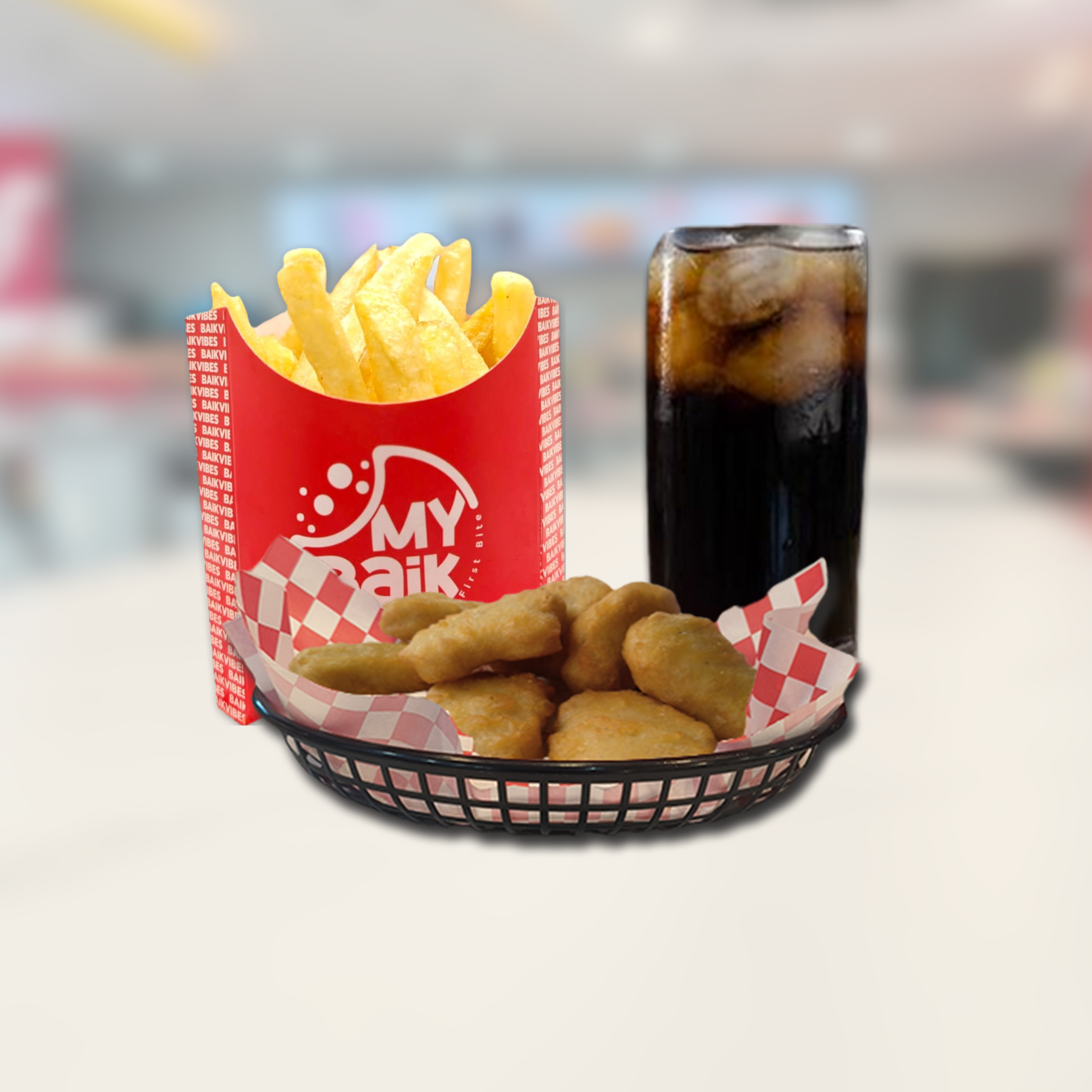 6pcs Chicken Nuggets Combo