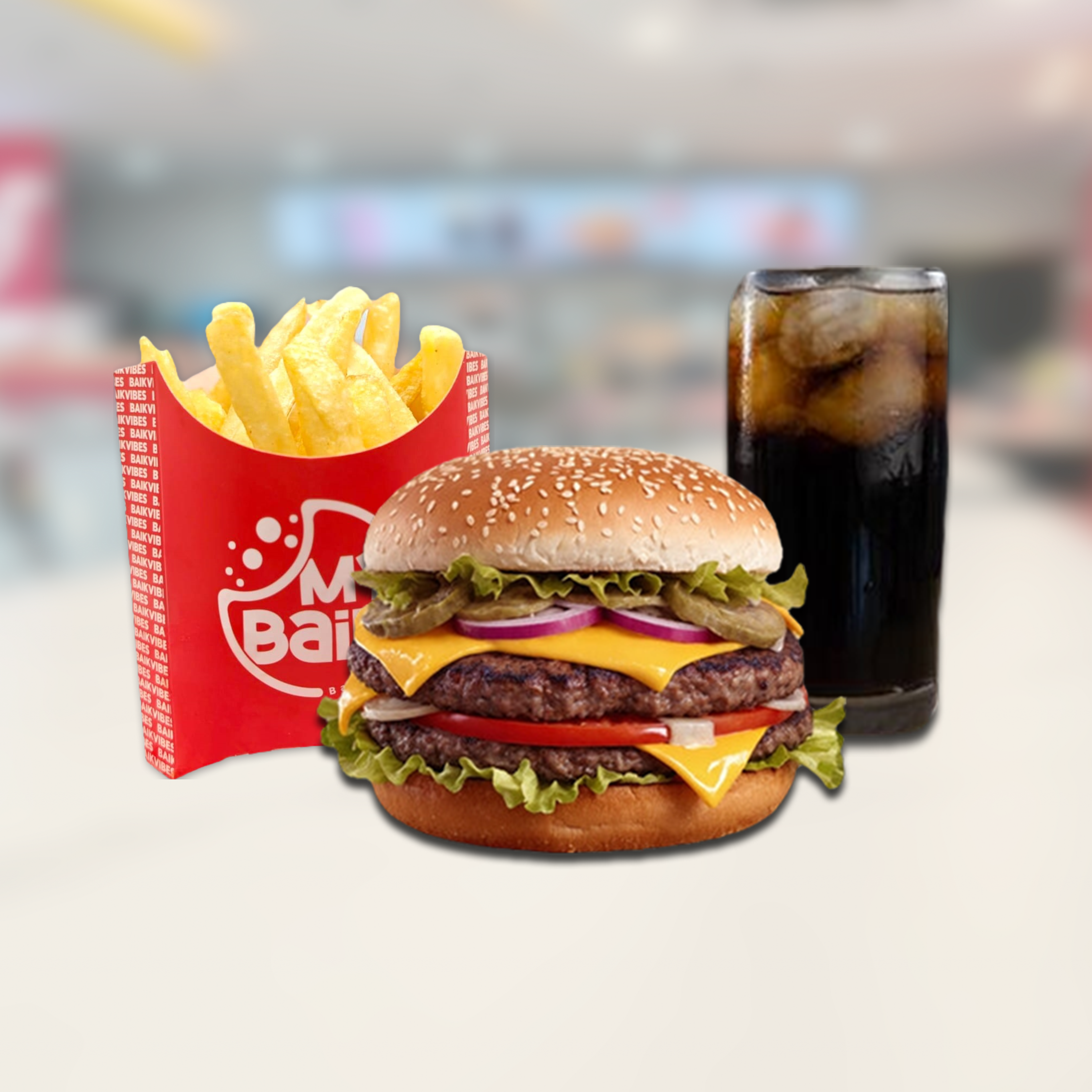 Baik-Baik Burger Combo