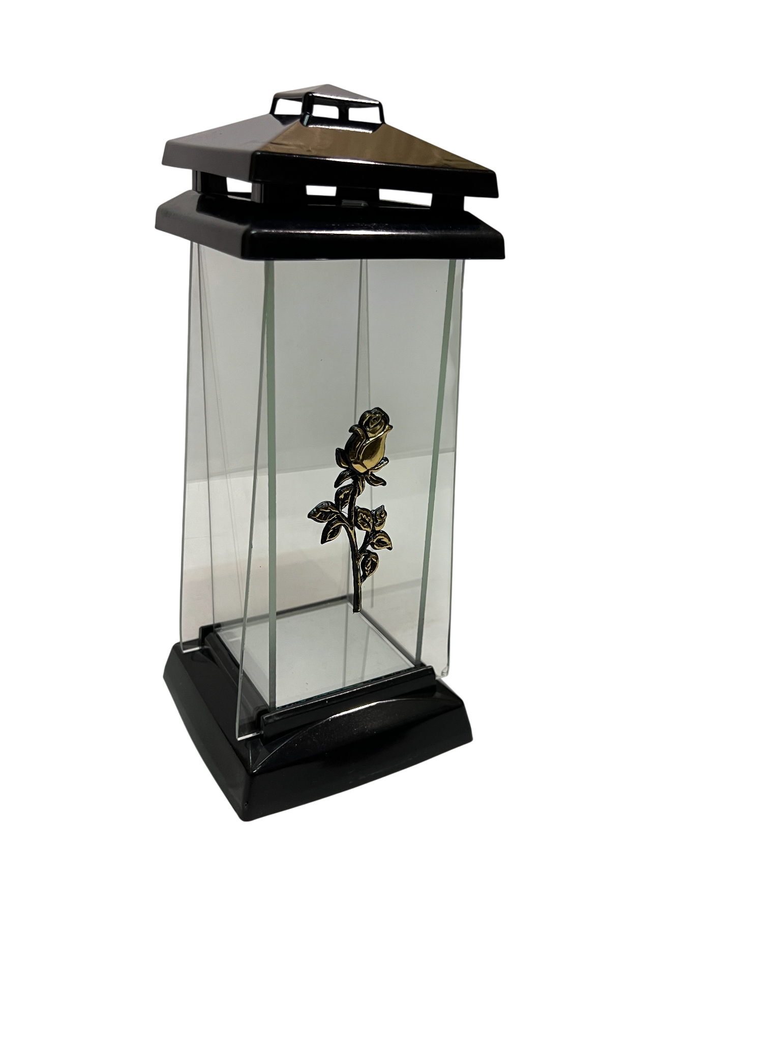 Žvakė RA 1 su maža auksine rožyte