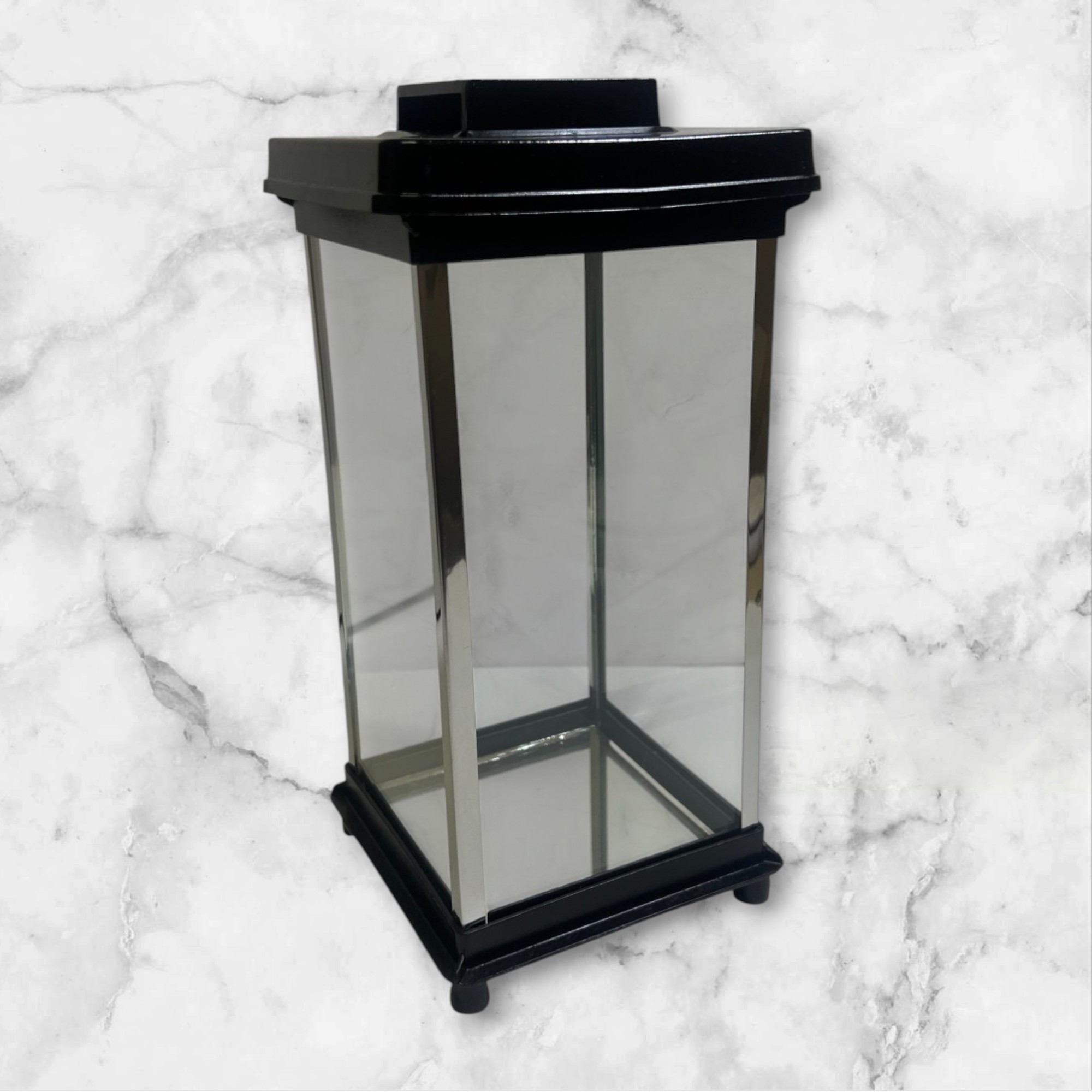 Žvakė tvirtas kvadratinis žibintas