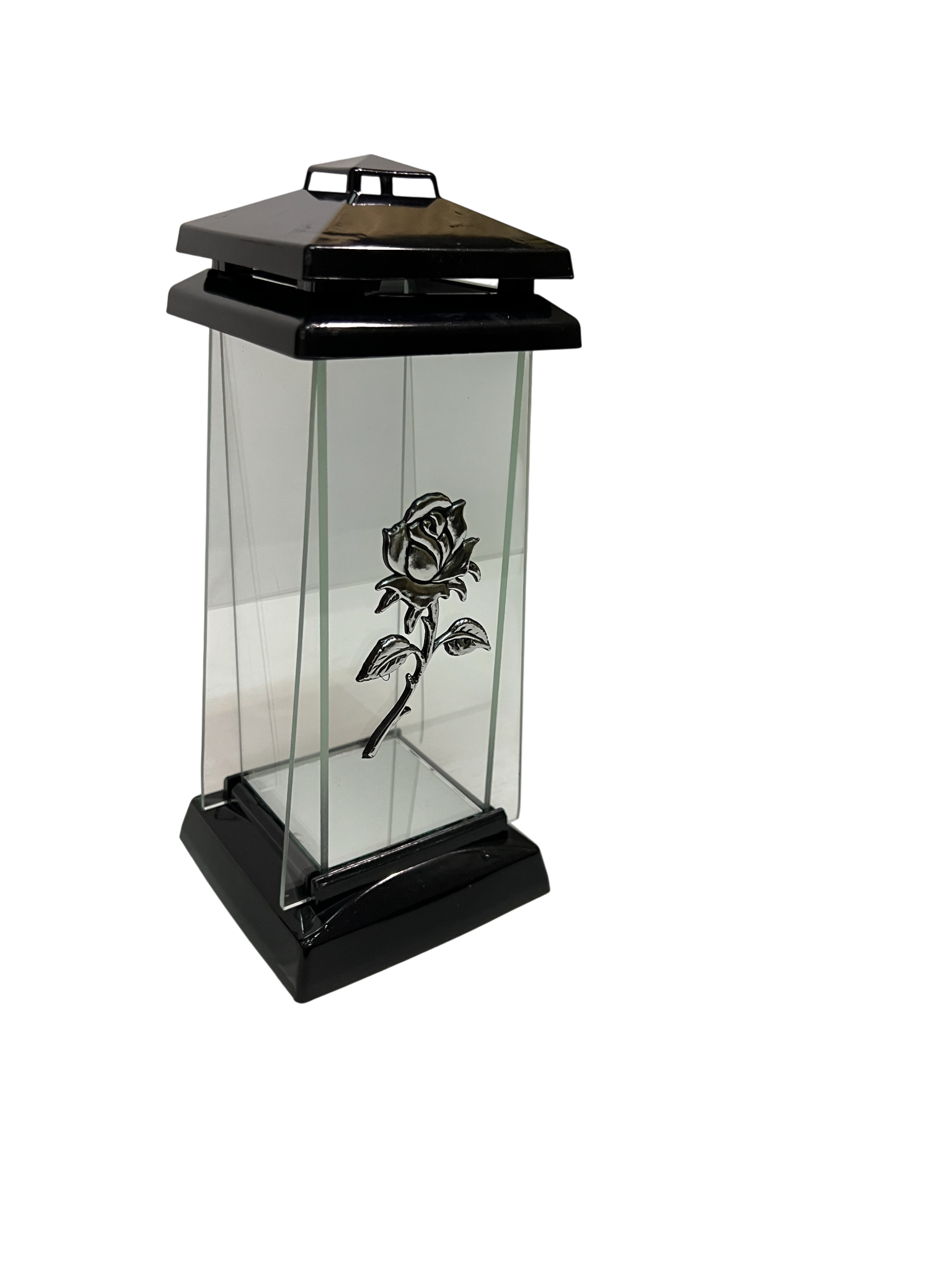 Žvakė RA 1 su sidabrine rožyte