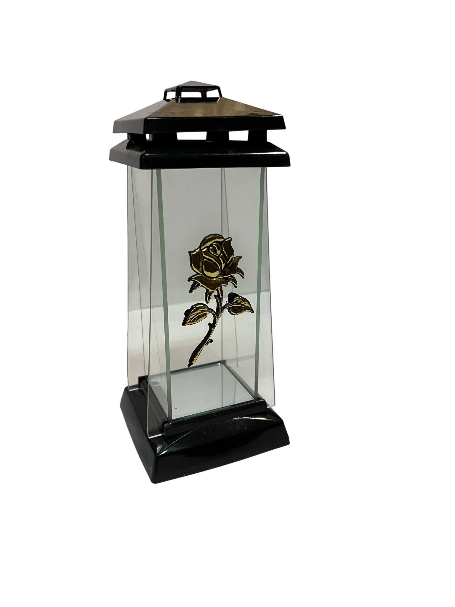 Žvakė RA 1 su auksine rožyte