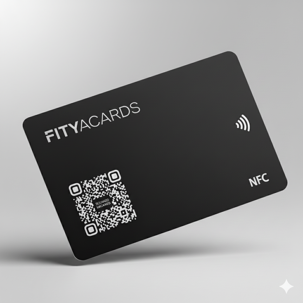 BLACK CARD (inscription argentée)