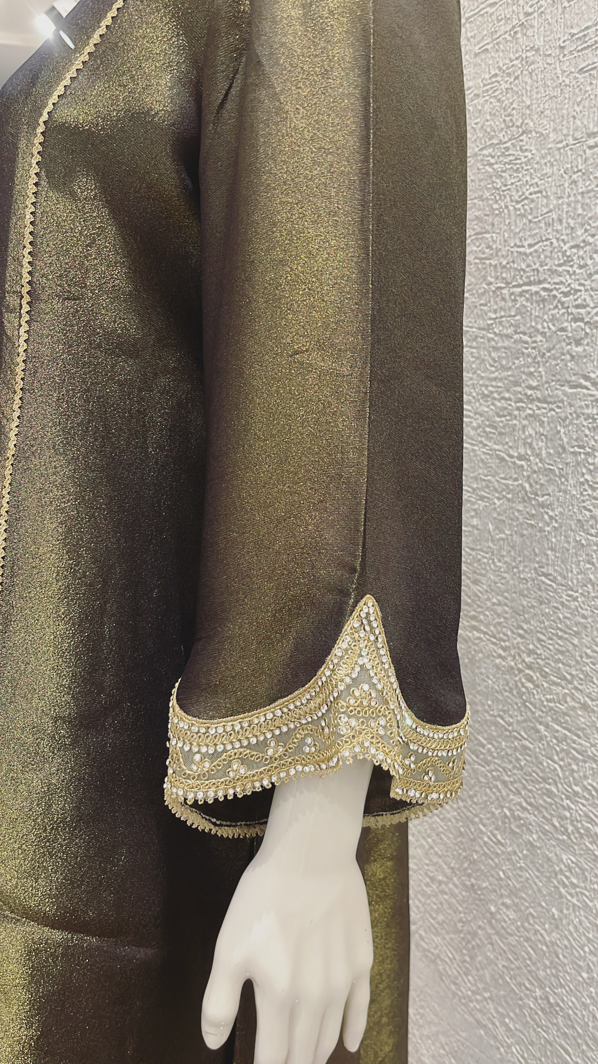 Olive Green Tissue Co-ord Set