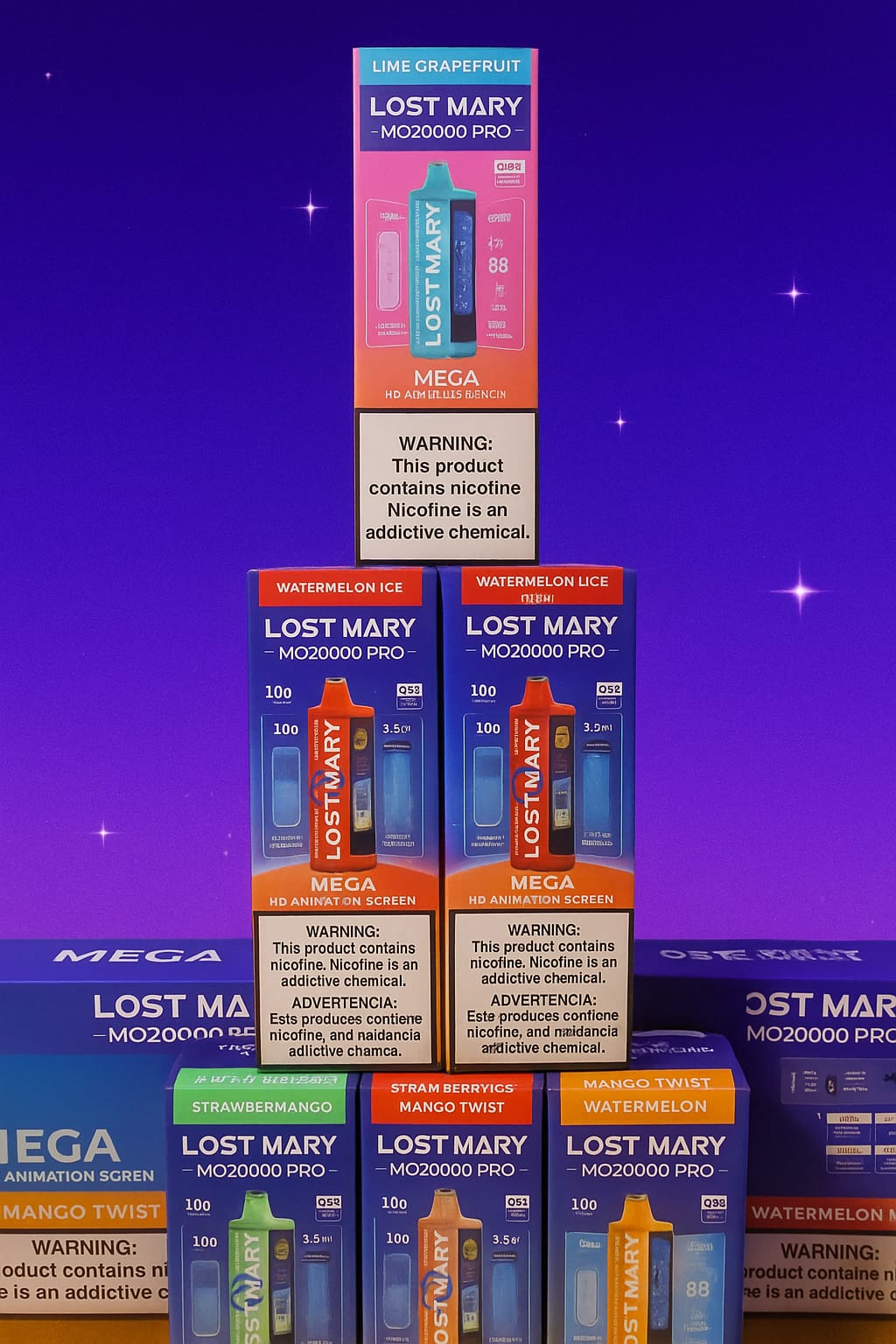 Precios Mayorista llevando 6 Lost Mary MO20000 Pro