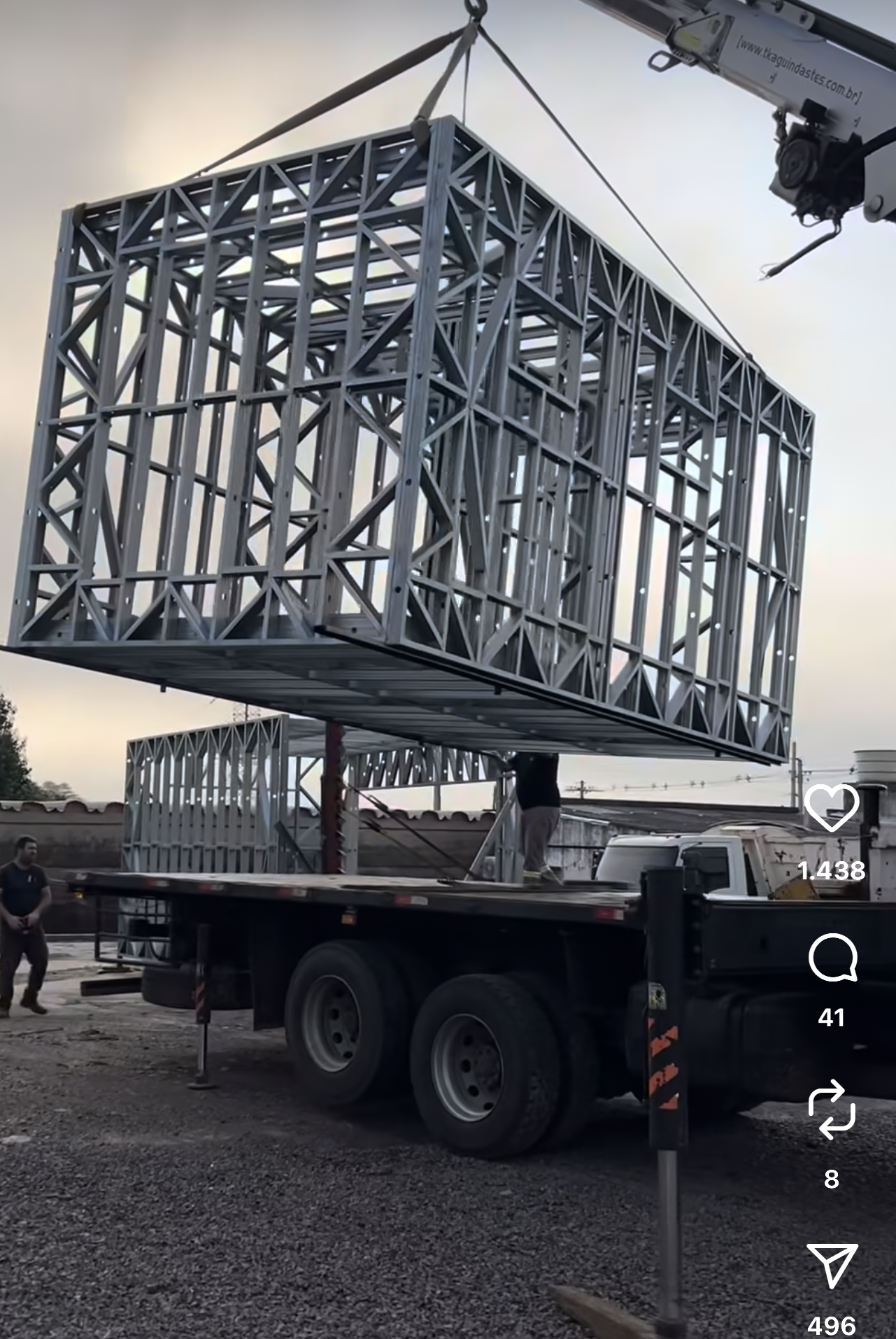 Estructura modular metálica