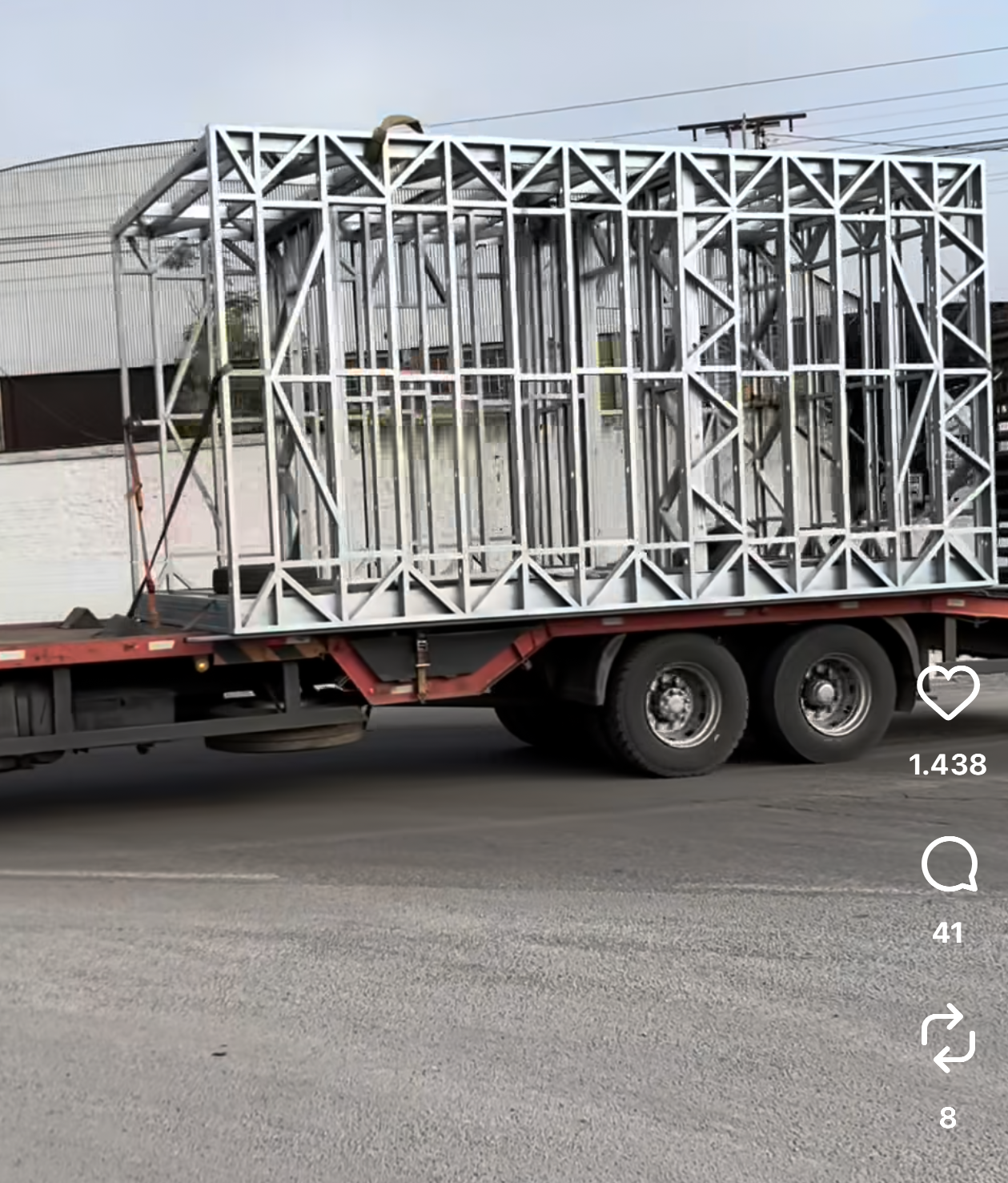 Estructura modular metálica