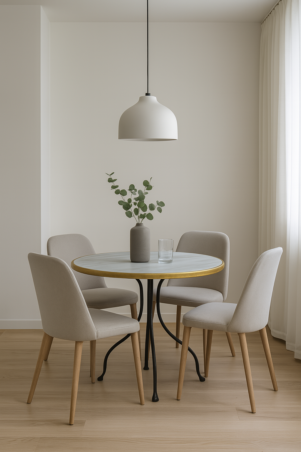 Mesa mármol B.Macael