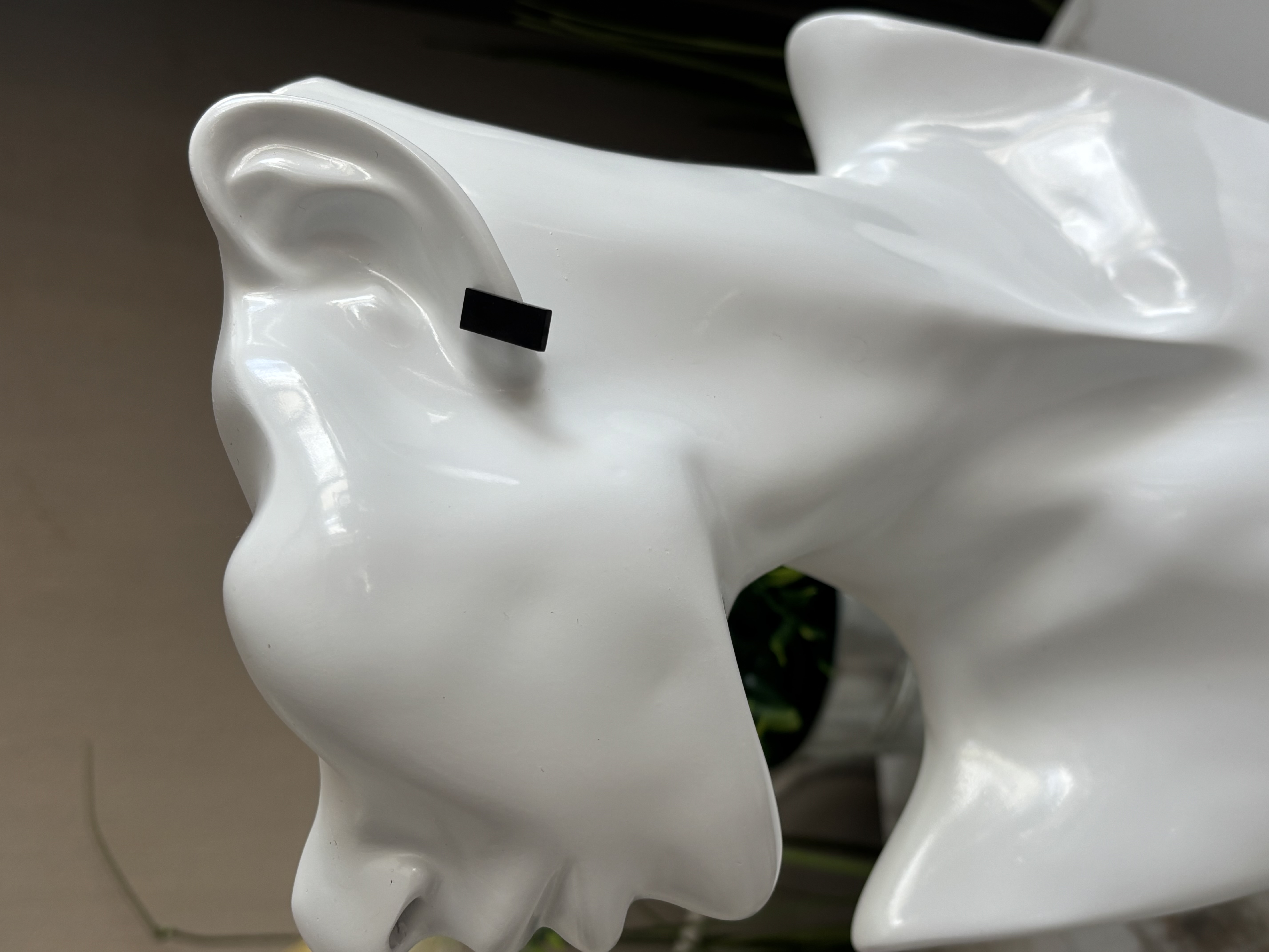 Vienetinio modelio auskarai