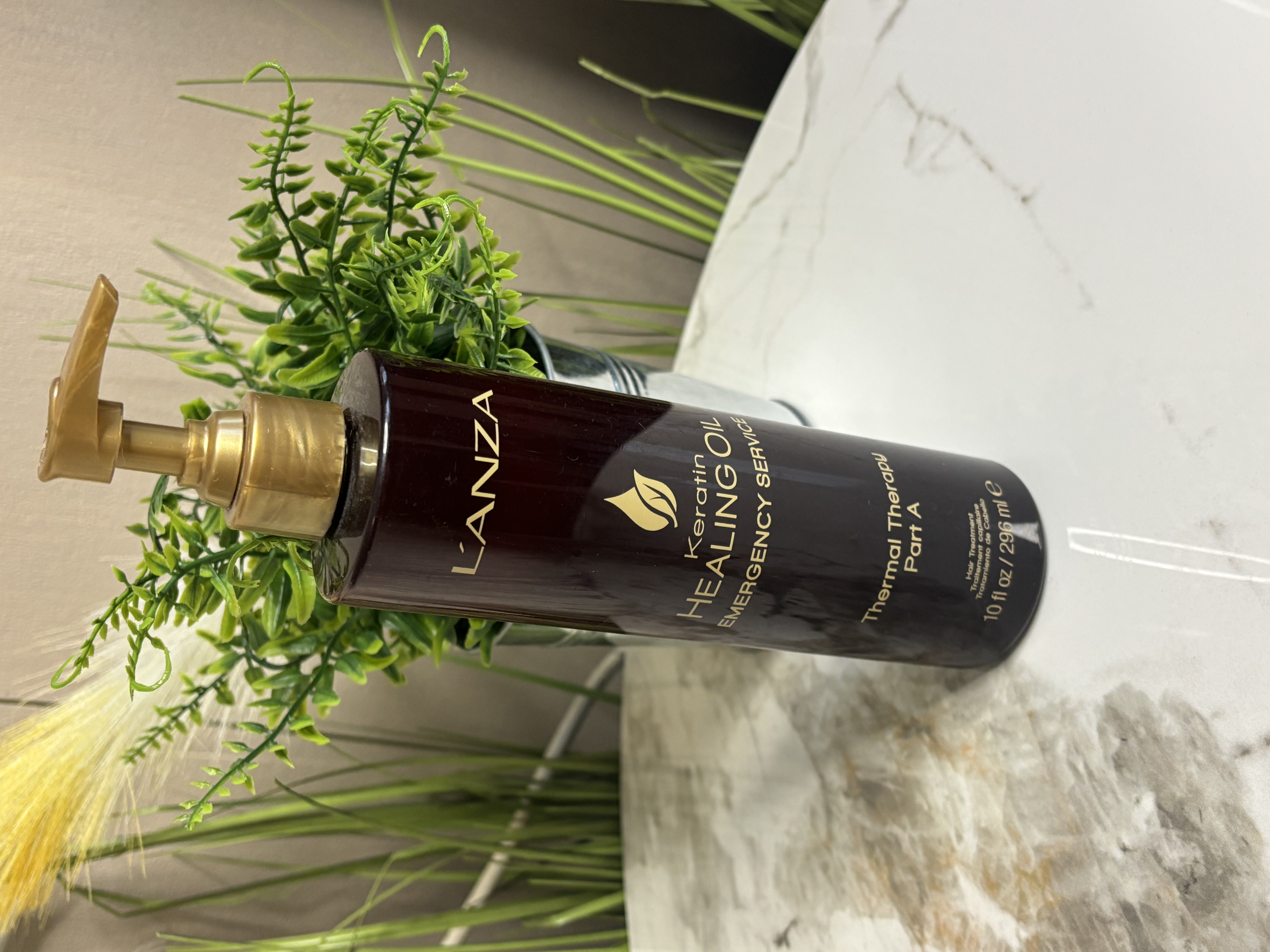 L'ANZA pagalba plaukams 