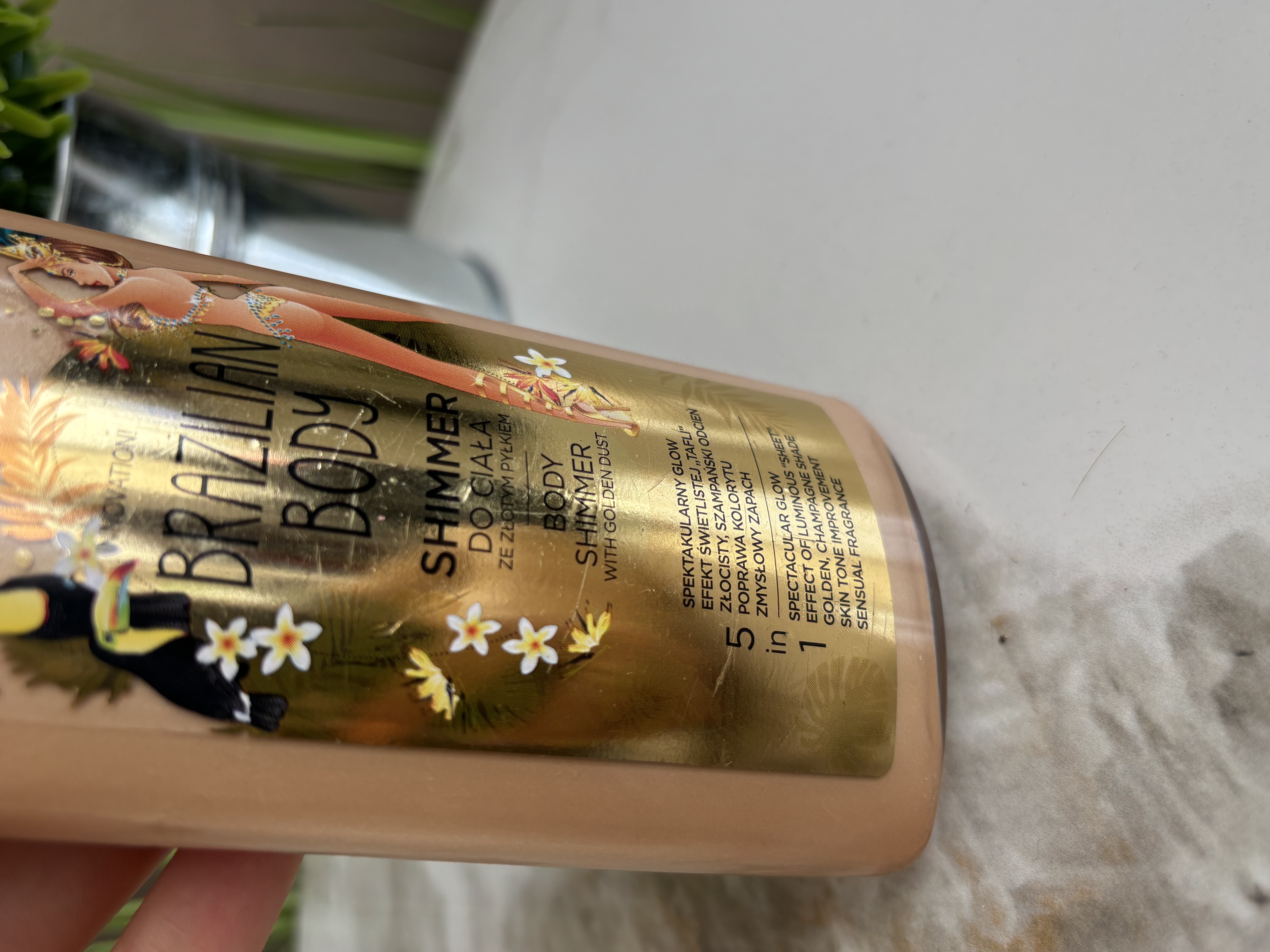 Eveline Brazilian Body Shimmer kūno losjonas