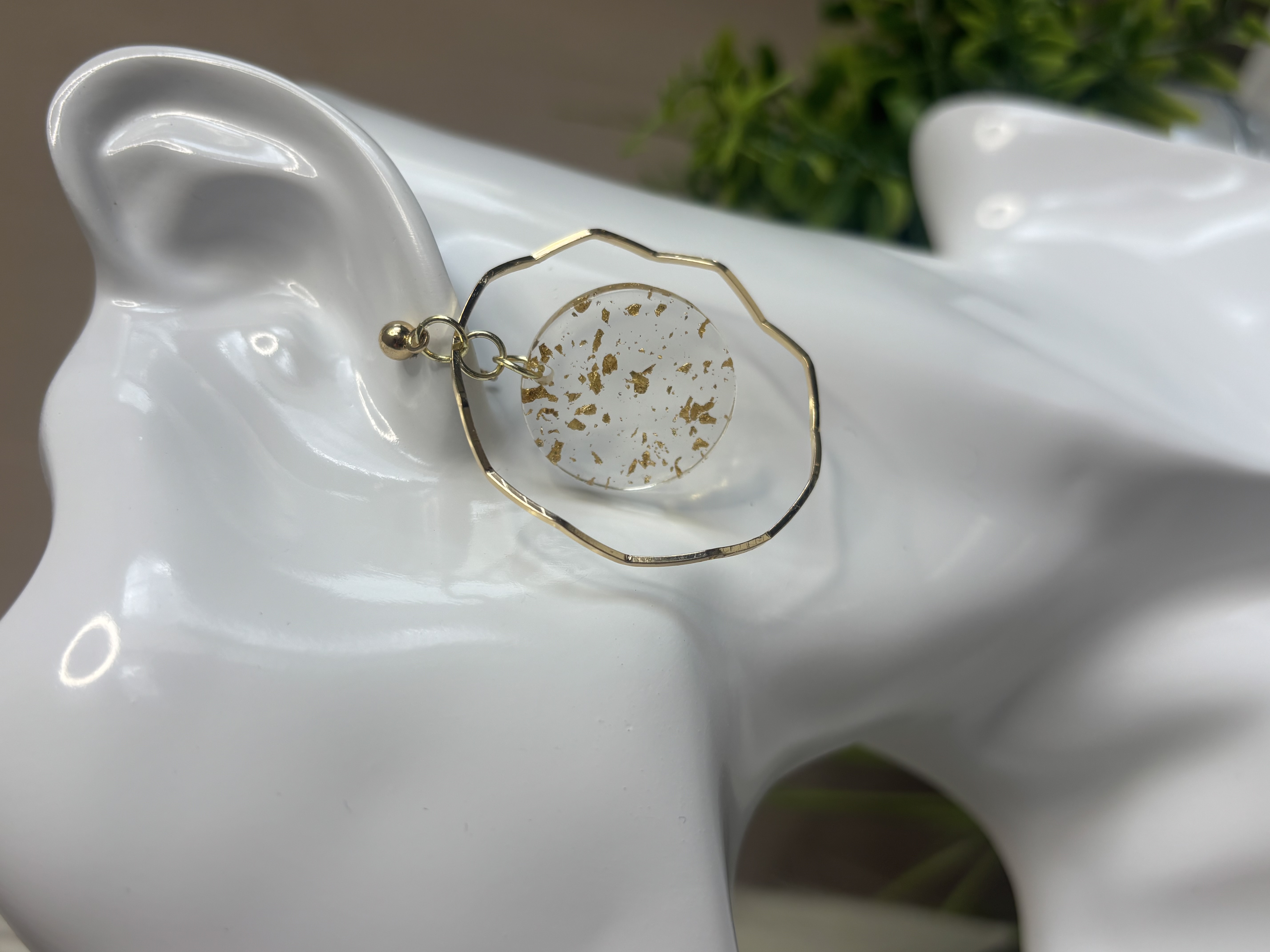 Rankų darbo auskarai